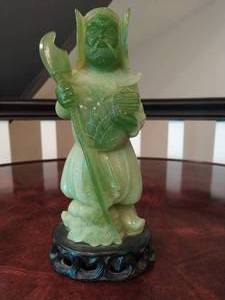 lot 39 image: Asian Warrior Soldier Figurine