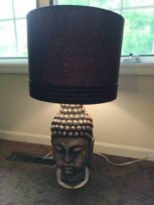 lot 93 image: Buddha Lamp