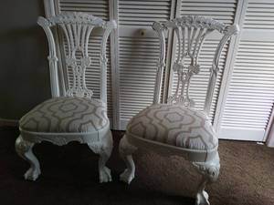 lot 96 image: Two Accent Chairs