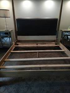 lot 150 image: Marge Carson King Four-Poster Bedframe