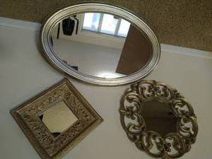 lot 159 image: Collection of Five Mirrors