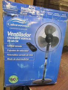 Oscillating Stand Fan