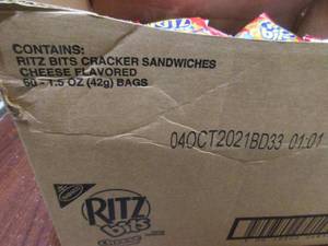 Ritz Bits Cheese Crackers