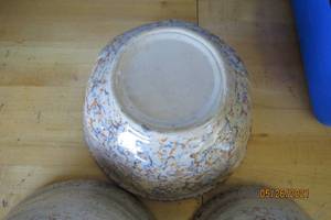 lot 61 image: Monmouth Pottery Nesting Bowls plus one