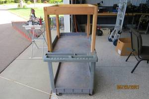 lot 77 image: Shop Cart for Garage- Studio- Shop or...