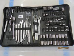 lot 106 image: Craftsman Wrenches and Socket Set
