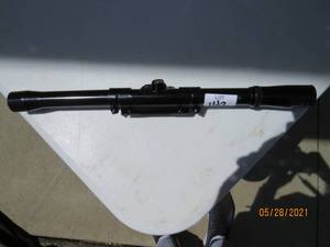 lot 142 image: Universal Rifle Scope 4 x 15