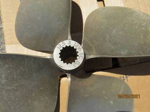 lot 164 image: Acme Brass Propeller