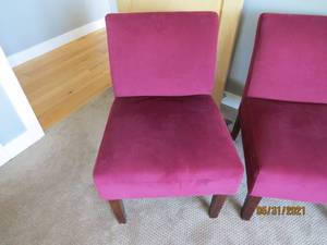 lot 216 image: Pair of side chairs
