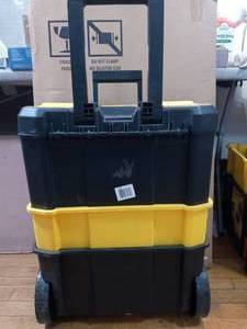 Essential 19 in. 3-in-1 Detachable Mobile Work Box by Stanley-slightly scratched  see pictures