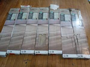Khaki Oak 6 in. W x 36 in. L Luxury Vinyl Plank Flooring (24 sq. ft.  case by TrafficMASTER- set of 7 - 168 sq ft - see pictures