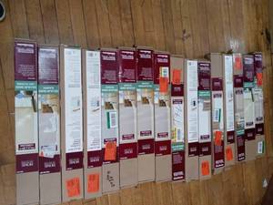 Mixed lot of Cordless Light Filtering Cellular Shade -see pictures