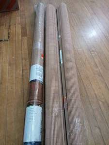 Cordless exterior rool up solar shade- set of 3- mixed condition-see pictures