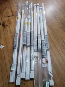 Mixed lot of  Cordless Room Darkening Vinyl Roller Shades -see pictures