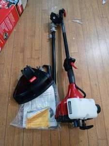2-Cycle 25.4cc Attachment Capable Straight Shaft Gas String Trimmer by Toro- customer return - see pictures