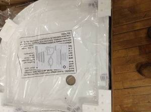 Glamour 32 in. x 73.90 in. shower base   by Glacier Bay-open box not used - only base - see pictures