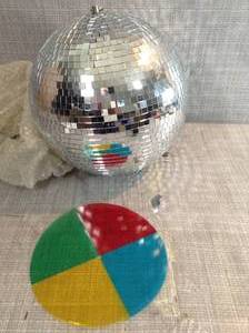 Disco professional mirror ball - Open box Not used - see pictures