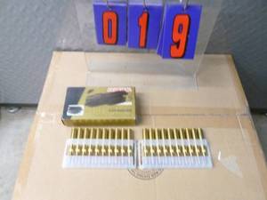 lot 19 image: Box of 30-06 ammo. As shown.
