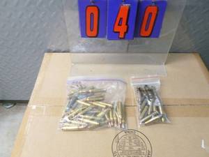 lot 40 image: Misc 2235.56 ammo & 5.56 blanks. As shown.