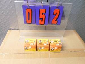 lot 52 image: 3 boxes of 7.62 x 39 ammo. As shown.