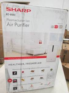 Sharp air purifier turns on and see...