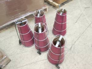5 light fixtures ...