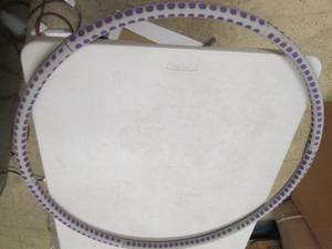 metal with padding hula hoop comes ...