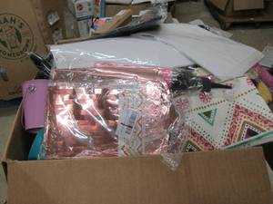 box of decorations ...