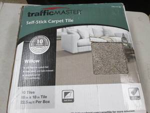 trafficmaster self stick carpet til...