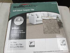 trafficmaster self stick carpet til...