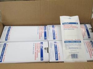 case of dupad abdominal pads 8x10 2...