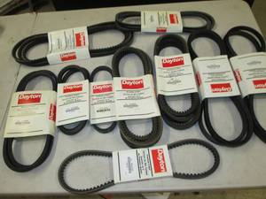 dayton vbelts 10 in lot ...