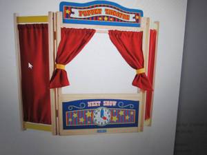guidecraft wooden tabletop theater ...