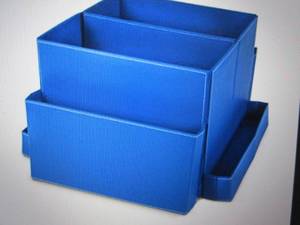 guidecraft folding desk organizer b...
