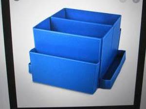 guidecraft folding desk organizer b...