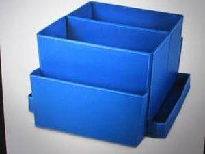 guidecraft folding desk organizer b...