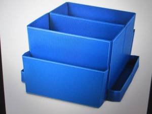 guidecraft folding desk organizer b...