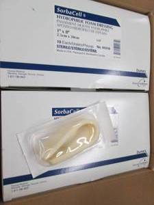 sorbacell hydrophilic foam dressing...
