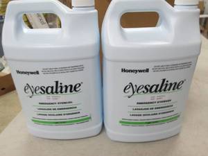 21 gallon jugs of honeywell eyesal...
