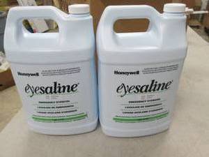 21 gallon jugs of honeywell eyesal...