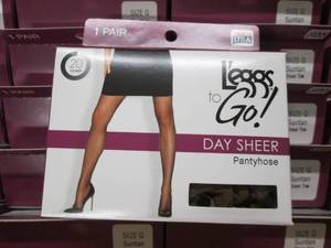 case of 36 leggs to go day sheer pa...