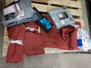 Large Box of Curtains and Drapery P...