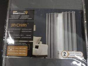 Set of 2 Jin Chan Silver Shield Pan...