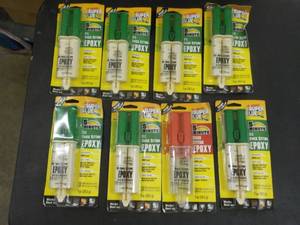 8 Packs of Super Glue Epoxy...