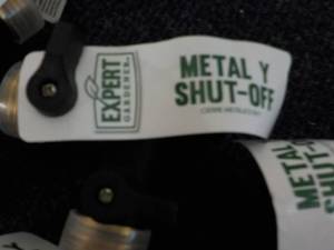10 Metal Y Shut Offs...