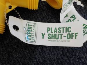 10 Plastic Y Shut Offs...