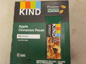 Box of 12 Kind Apple Cinnamon Pecan...