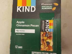 Box of 12 Kind Apple Cinnamon Pecan...