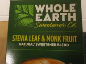 Case of 12 pkgs Whole Earth Stevia ...