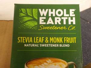 Case of 12 pkgs Whole Earth Stevia ...